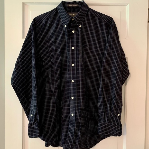 Eddie Bauer Wrinkle Resistant Dress Shirt - Picture 1 of 6